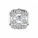 Серебряная подвеска с фианитом 94030027