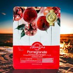 Маска для лица с экстрактом Граната, тканевая, 27мл. Корея