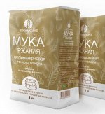 Мука ржаная цельнозерновая  ТОНКОГО ПОМОЛА 1кг, Твердохлеб