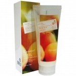ASPASIA Гель-скатка для лица АБРИКОС - свежесть и чистота Apricot Fresh and Clear skin care, 180 мл