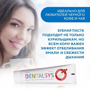 Керасис Зубная паста 2080 "Dentalsys Nicotare" (для курящих) 130 г