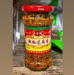 Соус на основе растительных масел со вкусом чили и кунжута 260 гр. Китай