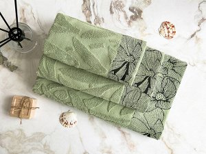 Полотенце махровое Фиалка 08-193 светло-зеленый