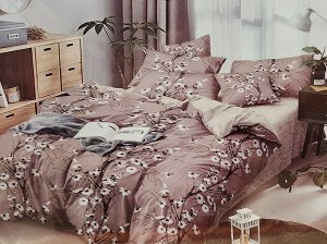 Аллегро КПБ сатин Евро с простыней 220*240