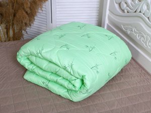 Одеяло "Бамбук" всесезон.  п/э 172*205 сумка (плотность300г/м2)