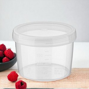 Банка для хранения продуктов и замораживания "ТВИСТ" 0,5Л