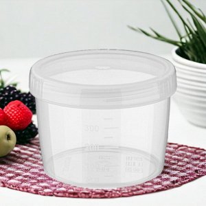 Банка для хранения продуктов и замораживания "ТВИСТ" 0,5Л