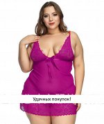 Ночная рубашка цвет: ФИОЛЕТОВЫЙ