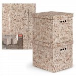 VAL TC-BCTN-2M Короб картонный, складной, большой, 28*38*31.5 см, набор 2 шт., TRAVELLING, шт