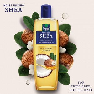 PARACHUTE ADVANSED Coconut oil for hair Shea Кокосовое масло для волос обогащенное маслом ши 200мл