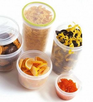 Банка для хранения продуктов и разогревания "ВИНТАЖ" 0,5Л (Светло-голубой)(уцененный товар)