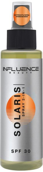 Influence Beauty Спрей для лица с SPF 30 «Solaris» NEW 2024!