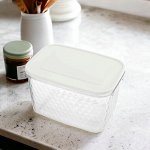 КОНТЕЙНЕР для продуктов ДЛЯ ЗАМОРАЖИВАНИЯ И ХРАНЕНИЯ ПРОДУКТОВ &quot;КРИСТАЛЛ&quot; 1,7Л (Белый)