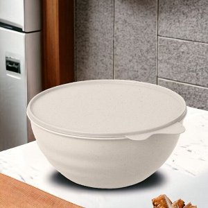 МИСКА для продуктов С КРЫШКОЙ WAVE 2,8Л (Бежевый флэк)