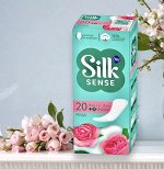 Ола! Женские ежедневные прокладки Silk Sense Daily DEO &quot;Бархатная роза&quot;  20 шт