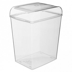 ЕМКОСТЬ ДЛЯ СЫПУЧИХ ПРОДУКТОВ 1,7Л 108x148x183 ММ (бесцветный)