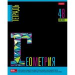 Тетрадь 48л &quot;Яркое на черном&quot; по геометрии (084591) 30596 Хатбер