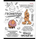 Тетрадь 48л &quot;КАПИБАРА&quot; по геометрии 48-0035 Проф-Пресс