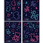 Тетрадь 48л клетка на спирали &quot;Lovely look&quot; (086781) Хатбер