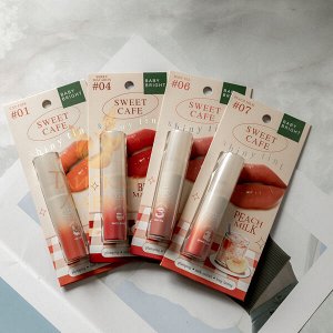 Тинт для Губ и Щек Глянцевый «Sweet Cafe» (04 Berry Macaron, Гранатовый) BABY BRIGHT