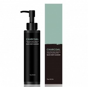 Мультиочищающее средство для лица с древесным углем Charcoal Black Deep Cleanser