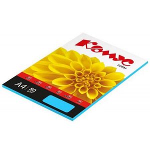 Бумага  А4  50л 80гр. Color (голубой интенсив) (619969)