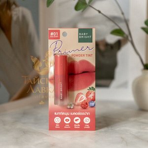 Тинт для Губ и Щек Бархатный Матовый «01 Rose Berry, Розово-Ягодный» BABY BRIGHT