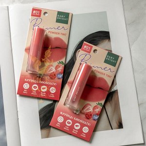 Тинт для Губ и Щек Бархатный Матовый «01 Rose Berry, Розово-Ягодный» BABY BRIGHT