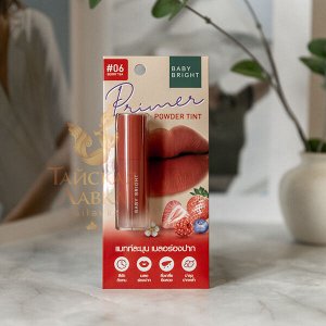 Тинт для Губ и Щек Бархатный Матовый «03 Peach Berry, Персиково-Ягодный» BABY BRIGHT