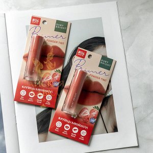 Тинт для Губ и Щек Бархатный Матовый «03 Peach Berry, Персиково-Ягодный» BABY BRIGHT