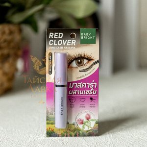 Тушь для Ресниц Супер-Удлиняющая «Red Clover» (01 Ультра-Черная) BABY BRIGHT