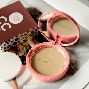 CC-Пудра Компактная Матирующая «Speed White» SPF40 Pa+++ (24 Средний Беж) CATHY DOLL