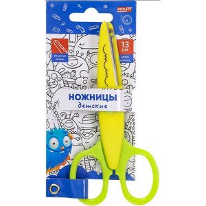 Ножницы детские 130 мм "МОНСТРИКИ" фигурные НЖ-1154 Profit