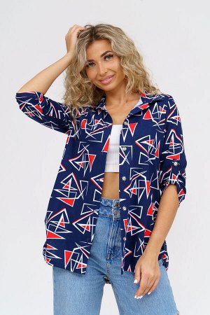 Рубашка Варианты расцветки: сине-красный
Ткань: кулирка, Состав: 100% хлопок
Женская стильная туника - рубашка выполнена из 100% хлопчатобумажного полотна. Новый дизайн и отличное качество делает изде