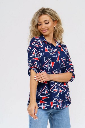 Рубашка Варианты расцветки: сине-красный
Ткань: кулирка, Состав: 100% хлопок
Женская стильная туника - рубашка выполнена из 100% хлопчатобумажного полотна. Новый дизайн и отличное качество делает изде