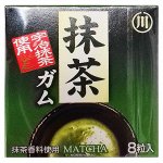 MARUKAWA жевательная резинка , вкус зеленого чая Матча , шары 8 шт. 1*18шт*24бл./432 Арт-35563