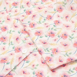 Рубашка для девочки KAFTAN «Цветы», розовая