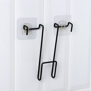 Держатель универсальный, 14x15 см, чёрный