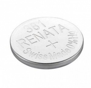 Элемент питания Renata 381 (SR1120S)0%Hg BL-
