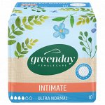 Green Day Женские гигиенические прокладки &quot;Intimate Ultra Normal Dry&quot; 10 шт
