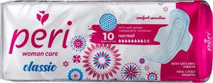 PERI Женские гигиенические прокладки "Classic Normal" сетка 10 шт