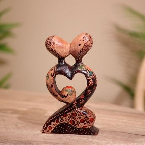 Абстракция "Любовь" дерево 20 см
