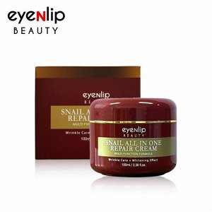 Eyenlip Восстанавливающий крем с муцином улитки 100мл Snail All in One Repair Cream