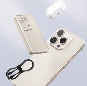 Портативное зарядное устройство Xiaomi Movespeed Magnetic Blade Power Bank 10000 mAh (MagSafe)