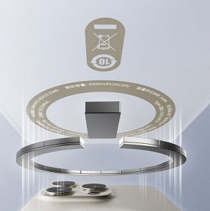 Портативное зарядное устройство Xiaomi Movespeed Magnetic Blade Power Bank 5000 mAh (MagSafe)