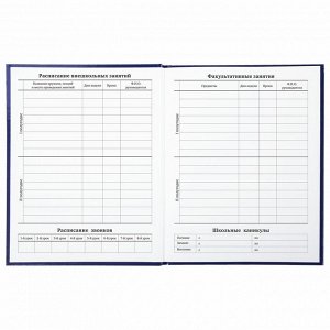 Дневник школьный 1-11 класс 40л, твердый, BRAUBERG, глянцевая ламинация, Россия, 106368