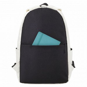 Рюкзак BRAUBERG POSITIVE универсальный, карман-антивор, Beige, 42х28х14 см, 270776