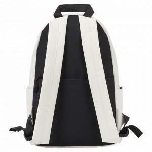 Рюкзак BRAUBERG POSITIVE универсальный, карман-антивор, Beige, 42х28х14 см, 270776