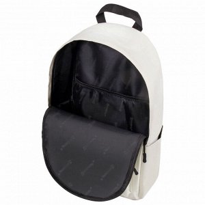 Рюкзак BRAUBERG POSITIVE универсальный, карман-антивор, Beige, 42х28х14 см, 270776