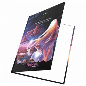 Дневник школьный 1-11 класс 40л, твердый, BRAUBERG, глянцевая ламинация, Anime girl, 106844